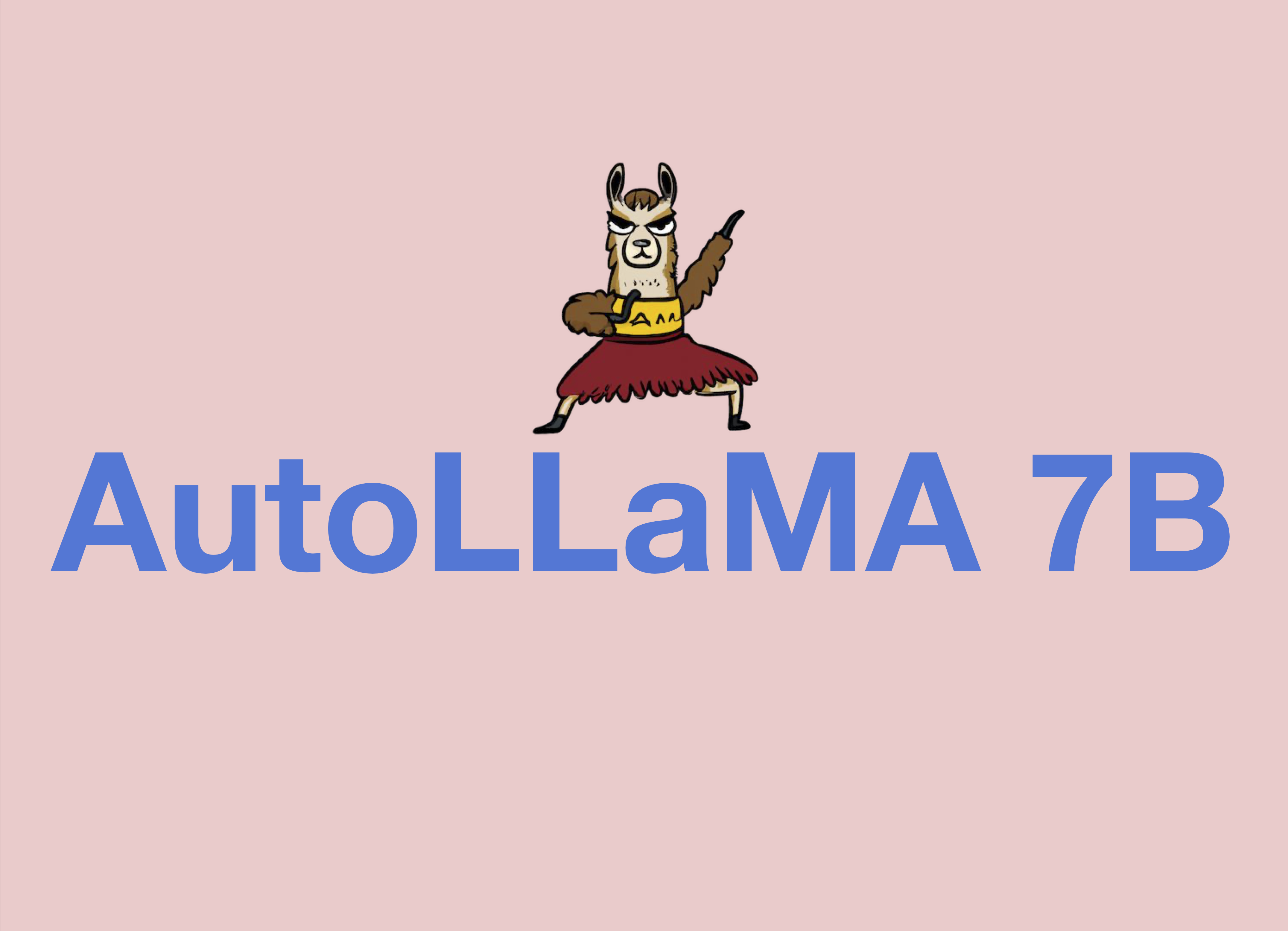 AutoLLaMA 7B